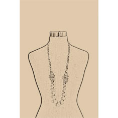 Artigiana Fiorentina Bigiotteria - Collana ottone dorato