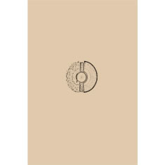 Artigiana Fiorentina Bigiotteria - Orecchino ottone dorato