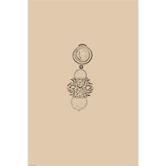Artigiana Fiorentina Bigiotteria - Orecchino ottone dorato