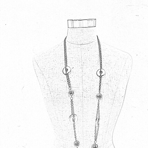 Artigiana Fiorentina Bigiotteria - Collana ottone dorato
