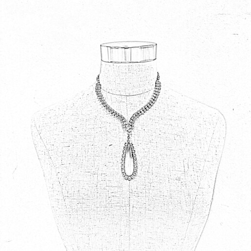 Artigiana Fiorentina Bigiotteria - Collana ottone