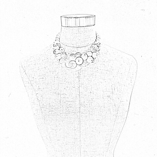 Artigiana Fiorentina Bigiotteria - Collana ottone dorato