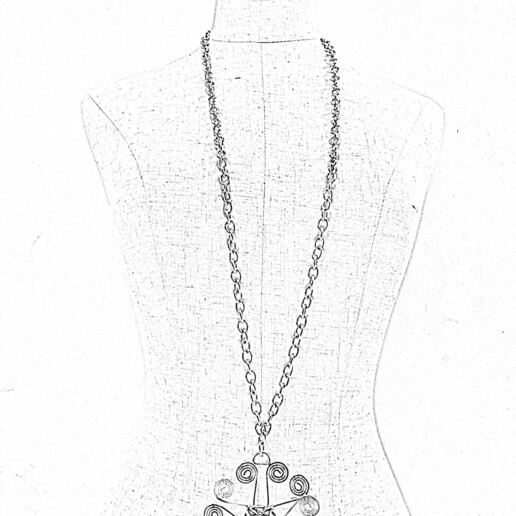 Artigiana Fiorentina Bigiotteria - Collana ottone dorato