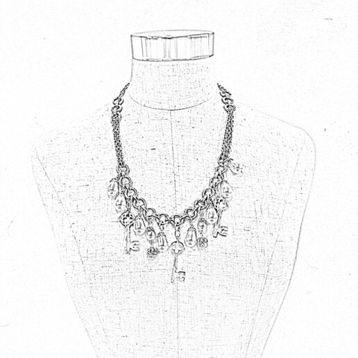 Artigiana Fiorentina Bigiotteria - Collana ottone dorato