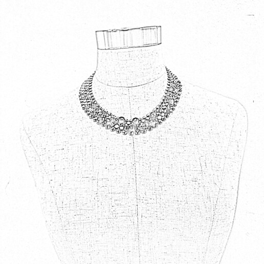 Artigiana Fiorentina Bigiotteria - Collana ottone dorato