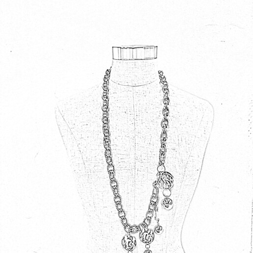 Artigiana Fiorentina Bigiotteria - Collana ottone dorato