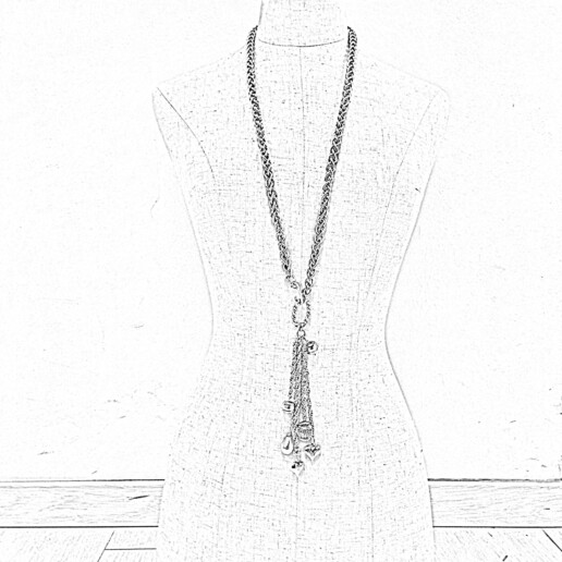 Artigiana Fiorentina Bigiotteria - Collana ottone dorato