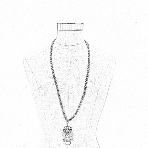 Artigiana Fiorentina Bigiotteria - Collana ottone dorato