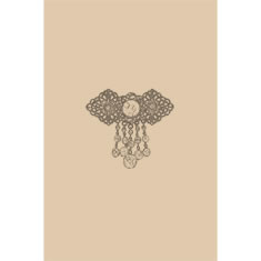 Artigiana Fiorentina Bigiotteria - Spilla ottone stampato