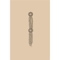 Artigiana Fiorentina Bigiotteria - Bracciale ottone stampato