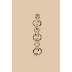 Artigiana Fiorentina Bigiotteria - Bracciale ottone stampato