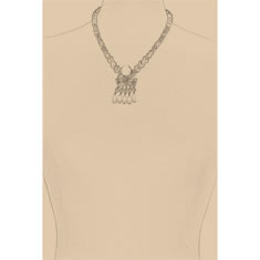 Artigiana Fiorentina Bigiotteria - Collana mezzi cristalli