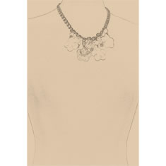 Artigiana Fiorentina Bigiotteria- Collana Ottone dorato