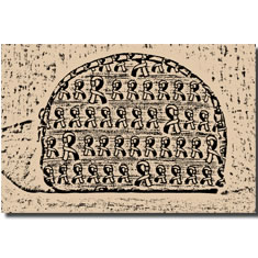 POUCH IN TESSUTO STAMPATO