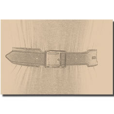 CINTURA CORSETTO IN PELLE