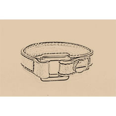 BRACCIALE IN PELLE CON CHIUSURA A  SCORRIMENTO