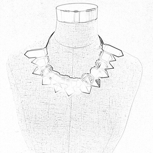 Artigiana Fiorentina Bigiotteria - Collana galalite