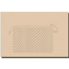 POUCH IN CAVALLINO
