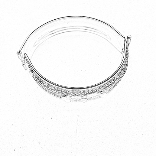 Artigiana Fiorentina Bigiotteria - Bracciale ottone dorato