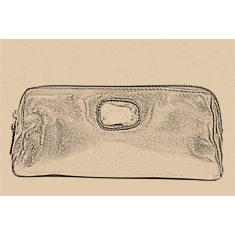 POCHETTE IN PELLE