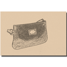 POCHETTE IN PELLE