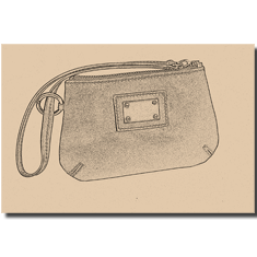 POCHETTE IN PELLE