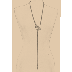 Artigiana Fiorentina Bigiotteria - Collana ottone nichelato