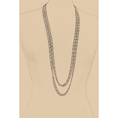 Artigiana Fiorentina Bigiotteria - Collana/Cintura ottone
