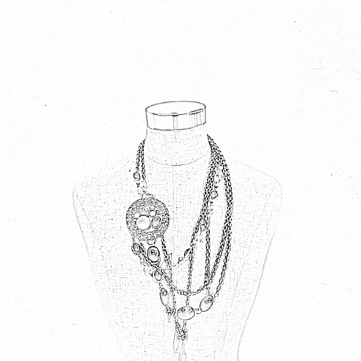 Artigiana Fiorentina Bigiotteria - Collana ottone dorato