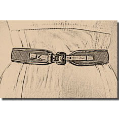 CINTURA FASCIA TRAPUNTA