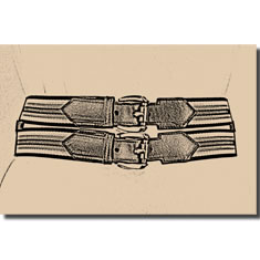 CINTURA CORSETTO NASTRO
