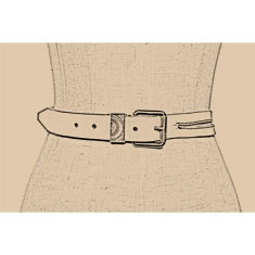 CINTURA IN PELLE
