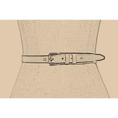CINTURA IN PELLE