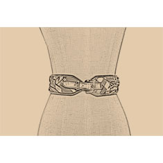 CINTURA CORSETTO IN TESSUTO