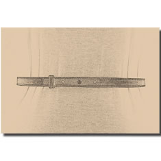 CINTURA IN PELLE